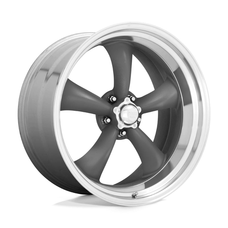 American Racing Vintage VN215 TT-II 1PC 20X10 BLANK GRAY 5.75BS