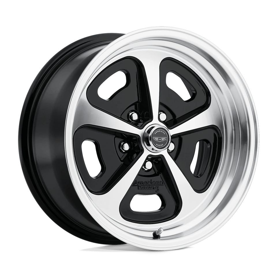 American Racing Vintage VN501 15X7 5X4.5 G-BLK MACH 00MM