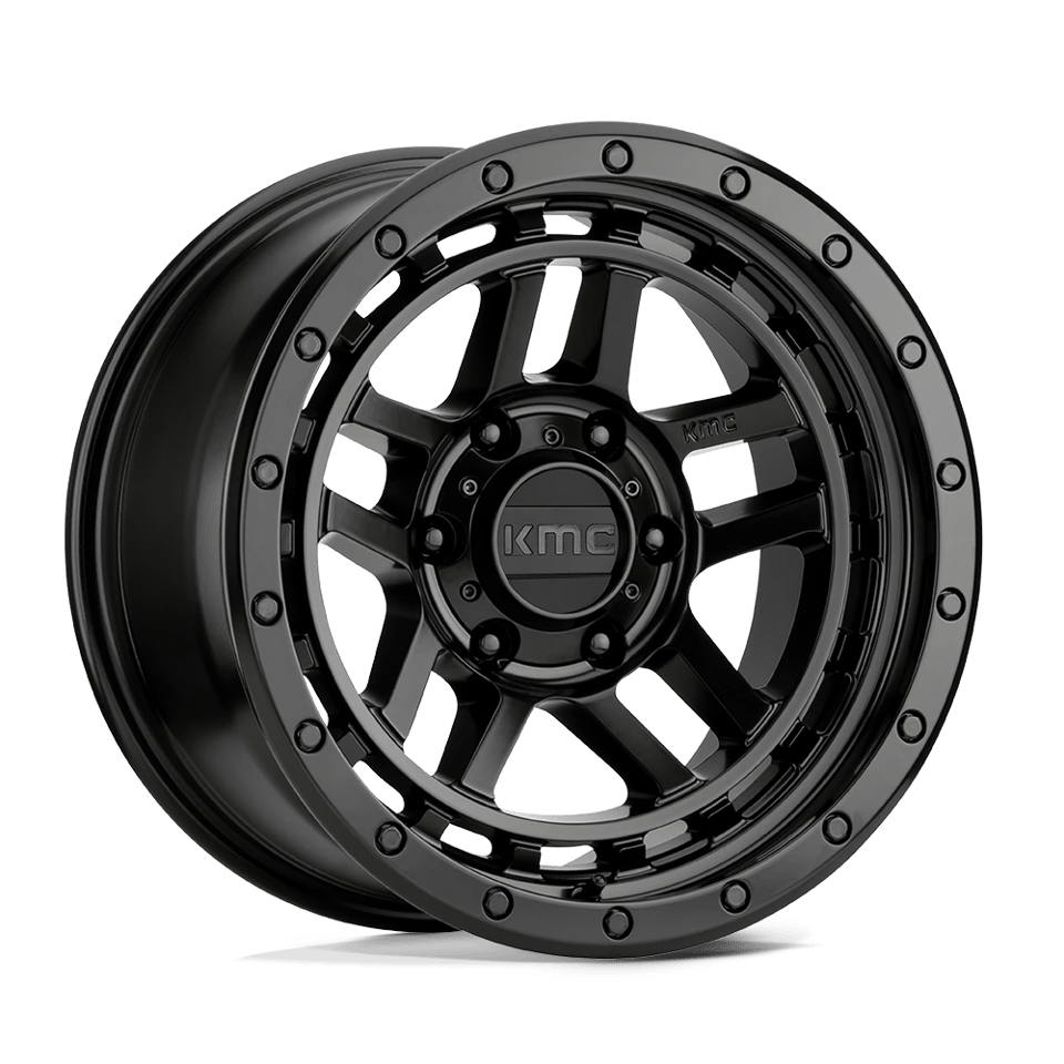 KMC KM540 17X8.5 5X5.0 S-BLK 18MM